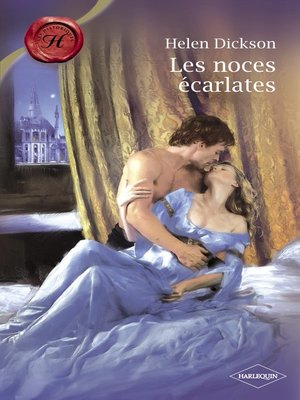 cover image of Les noces écarlates (Harlequin Les Historiques)